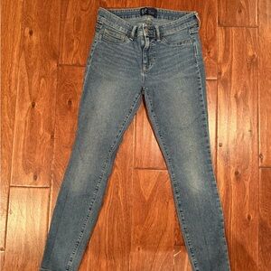 GAP Blue Skinny Jeggings Stretchy Contemporary Fit